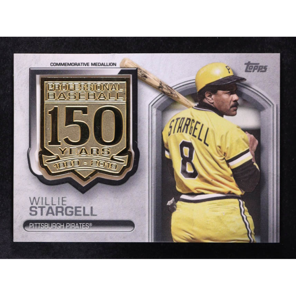 Willie Stargell 2019 Topps 150th Anniversary Manufactured Medallions #AMMWS S2 at PristineAuction.com