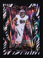 Jordan Davis 2024 Select Prizm Zebra Shock #72 at PristineAuction.com