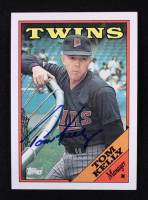 Tom Kelly Signed 1988 Topps MG #194 (JSA) at PristineAuction.com
