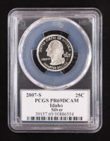 2004-S U.S. State Quarter Series - Idaho - 90% Silver Proof (PCGS PR69DCAM) at PristineAuction.com