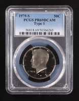 1979-S Kennedy Half Dollar, Type 1 - Deep Cameo Proof (PCGS PR69DCAM) at PristineAuction.com