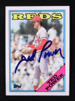 Ted Power Signed 1988 Topps #236 (JSA) at PristineAuction.com