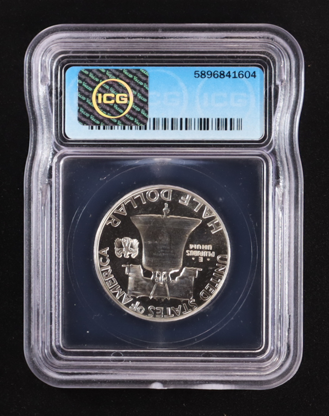 1957 Franklin Half Dollar (ICG PR66) at PristineAuction.com 1957 Franklin Half Dollar (ICG PR66) at PristineAuction.com