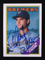 Chuck Crim Signed 1988 Topps #286 (JSA) at PristineAuction.com
