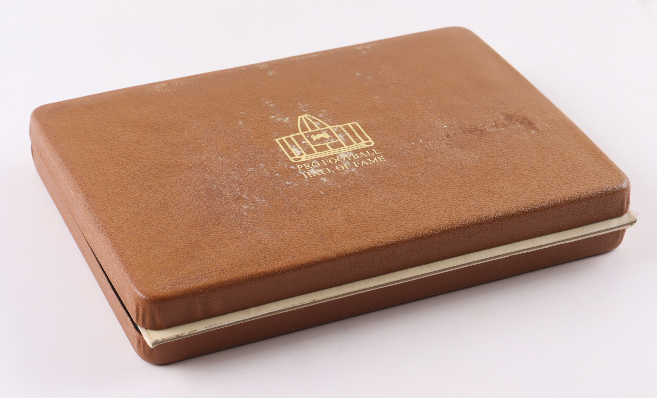 1976 "Pro Football Hall of Fame Immortals" Mini Collection Set With (50) Sterling Silver Coins & Display Case at PristineAuction.com 1976 "Pro Football Hall of Fame Immortals" Mini Collection Set With (50) Sterling Silver Coins & Display Case at PristineAuction.com