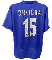 Didier Drogba Signed Chelsea Umbro Authentic Jersey (Beckett) at PristineAuction.com