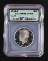 1994-S Kennedy Half Dollar - Deep Cameo Proof (ICG PR69 DCAM) at PristineAuction.com