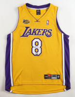 Kobe Bryant Signed LE Lakers Nike Authentic Jersey With NBA Finals Patch (UD) at PristineAuction.com