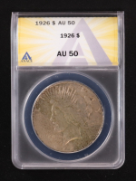 1922 Peace Silver Dollar (ANACS AU50) at PristineAuction.com