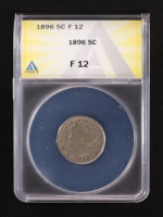 1896 U.S. Liberty "V" Nickel (ANACS F12) at PristineAuction.com