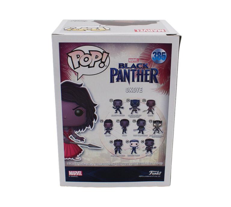 "Black Panther" #385 Okoye Funko Pop! Vinyl Figure at PristineAuction.com "Black Panther" #385 Okoye Funko Pop! Vinyl Figure at PristineAuction.com