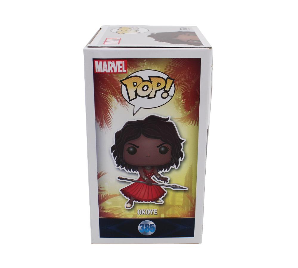 "Black Panther" #385 Okoye Funko Pop! Vinyl Figure at PristineAuction.com "Black Panther" #385 Okoye Funko Pop! Vinyl Figure at PristineAuction.com