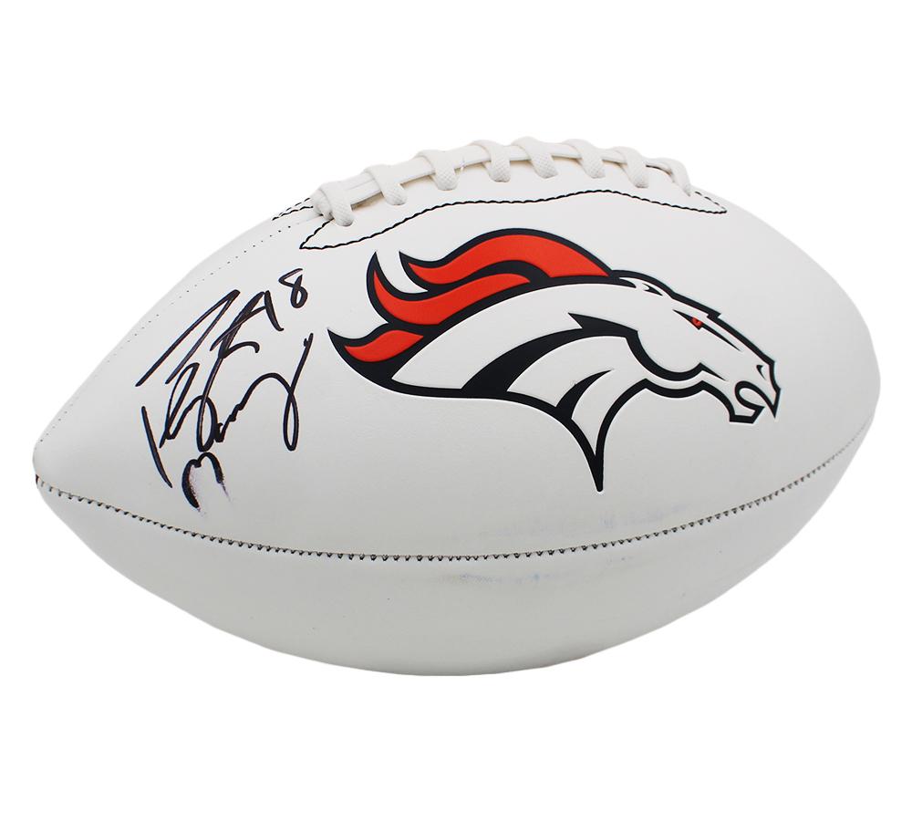 Peyton Manning Signed Broncos Logo Football (Fanatics) at PristineAuction.com Peyton Manning Signed Broncos Logo Football (Fanatics) at PristineAuction.com