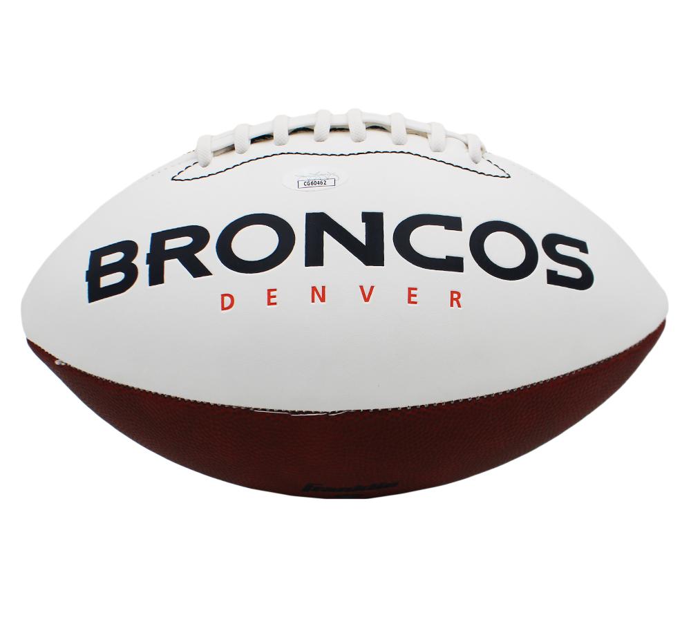 Peyton Manning Signed Broncos Logo Football (Fanatics) at PristineAuction.com Peyton Manning Signed Broncos Logo Football (Fanatics) at PristineAuction.com