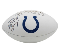 Peyton Manning Signed Colts Logo Football (Fanatics) at PristineAuction.com