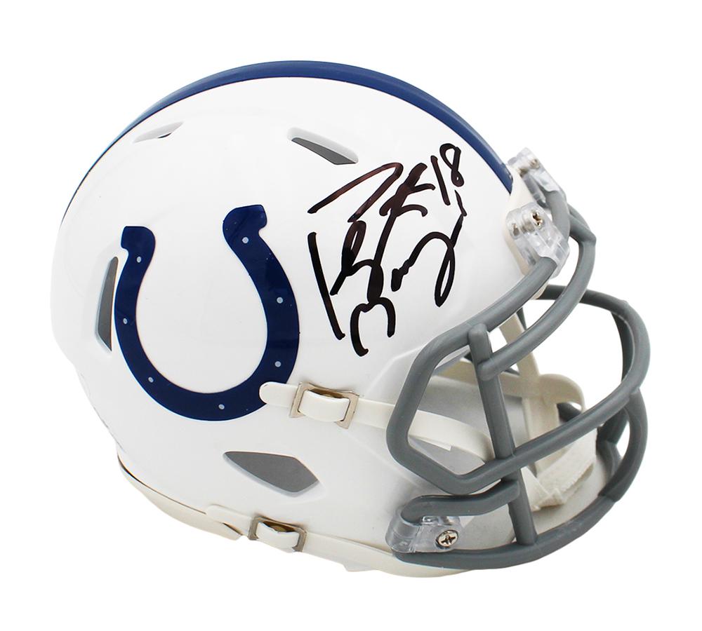 Peyton Manning Signed Colts Speed Mini Helmet (Fanatics) at PristineAuction.com Peyton Manning Signed Colts Speed Mini Helmet (Fanatics) at PristineAuction.com