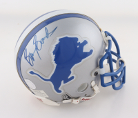 Barry Sanders Signed Lions Speed Mini Helmet (Schwartz) at PristineAuction.com