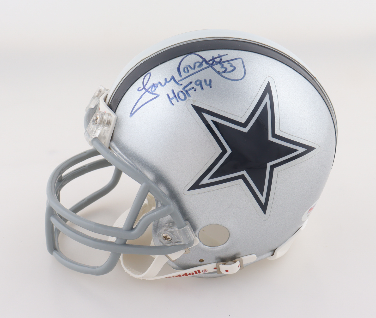Tony Dorsett Signed Cowboys Mini Helmet Inscribed "HOF 94" (PSA) at PristineAuction.com Tony Dorsett Signed Cowboys Mini Helmet Inscribed "HOF 94" (PSA) at PristineAuction.com