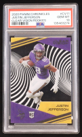 Justin Jefferson 2020 Panini Chronicles Clear Vision Rookies #CV-11 RC (PSA 10) at PristineAuction.com