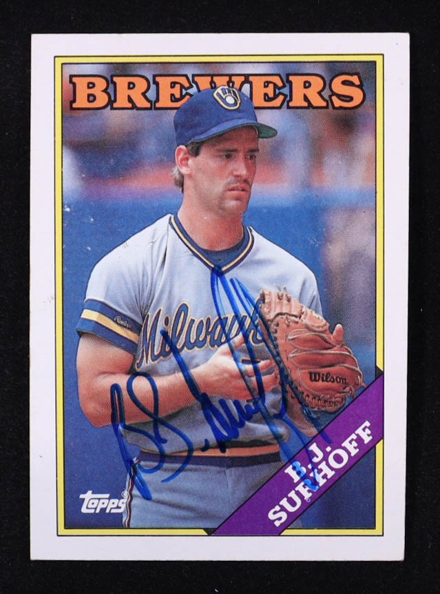 B.J. Surhoff Signed 1988 Topps #491 (JSA) at PristineAuction.com B.J. Surhoff Signed 1988 Topps #491 (JSA) at PristineAuction.com