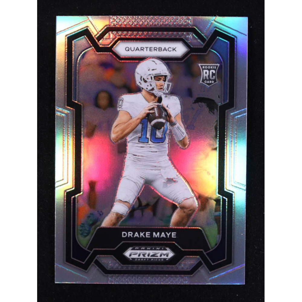 Drake Maye 2024 Panini Prizm Draft Picks Prizms Silver #103 RC at PristineAuction.com