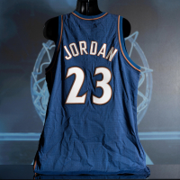Michael Jordan 2001-2002 Wizards Game-Used Nike Jersey (MEARS) at PristineAuction.com