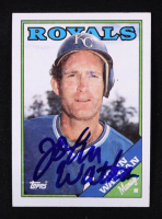 John Wathan Signed 1988 Topps MG #534 (JSA) at PristineAuction.com