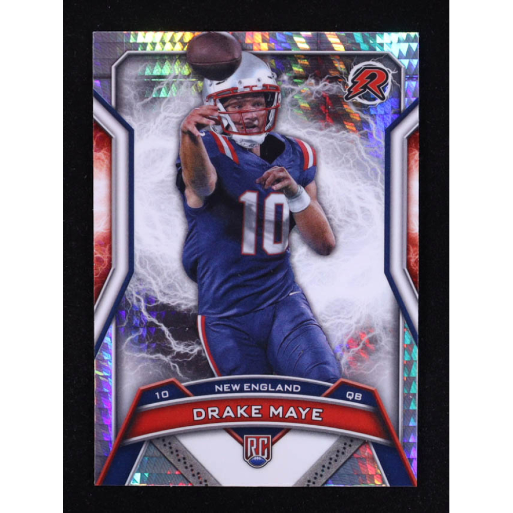 Drake Maye 2024 Topps Resurgence Prism #164 RC at PristineAuction.com
