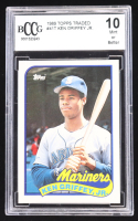 Ken Griffey Jr. 1989 Topps Traded #41T RC (BCCG 10) at PristineAuction.com