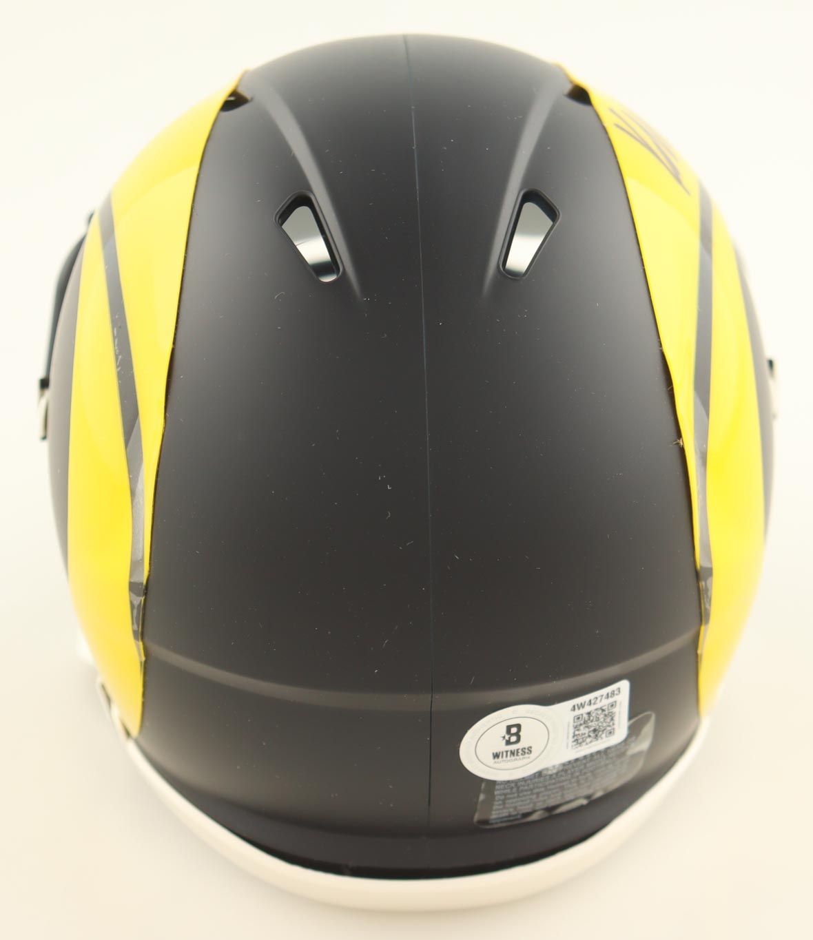 Kyren Williams Signed Rams Eclipse Alternate Speed Mini Helmet (Beckett) at PristineAuction.com Kyren Williams Signed Rams Eclipse Alternate Speed Mini Helmet (Beckett) at PristineAuction.com