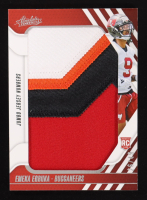Emeka Egbuka 2025 Panini Absolute Jumbo Jersey Numbers #JJN-EMA RC #26/49 at PristineAuction.com