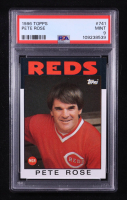 Pete Rose 1986 Topps #741 MG/TC (PSA 9) at PristineAuction.com