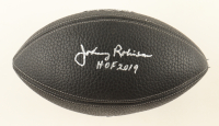 Johnny Robinson Signed NFL Hall of Fame Logo Football Inscribed "HOF 2019" (PSA) at PristineAuction.com