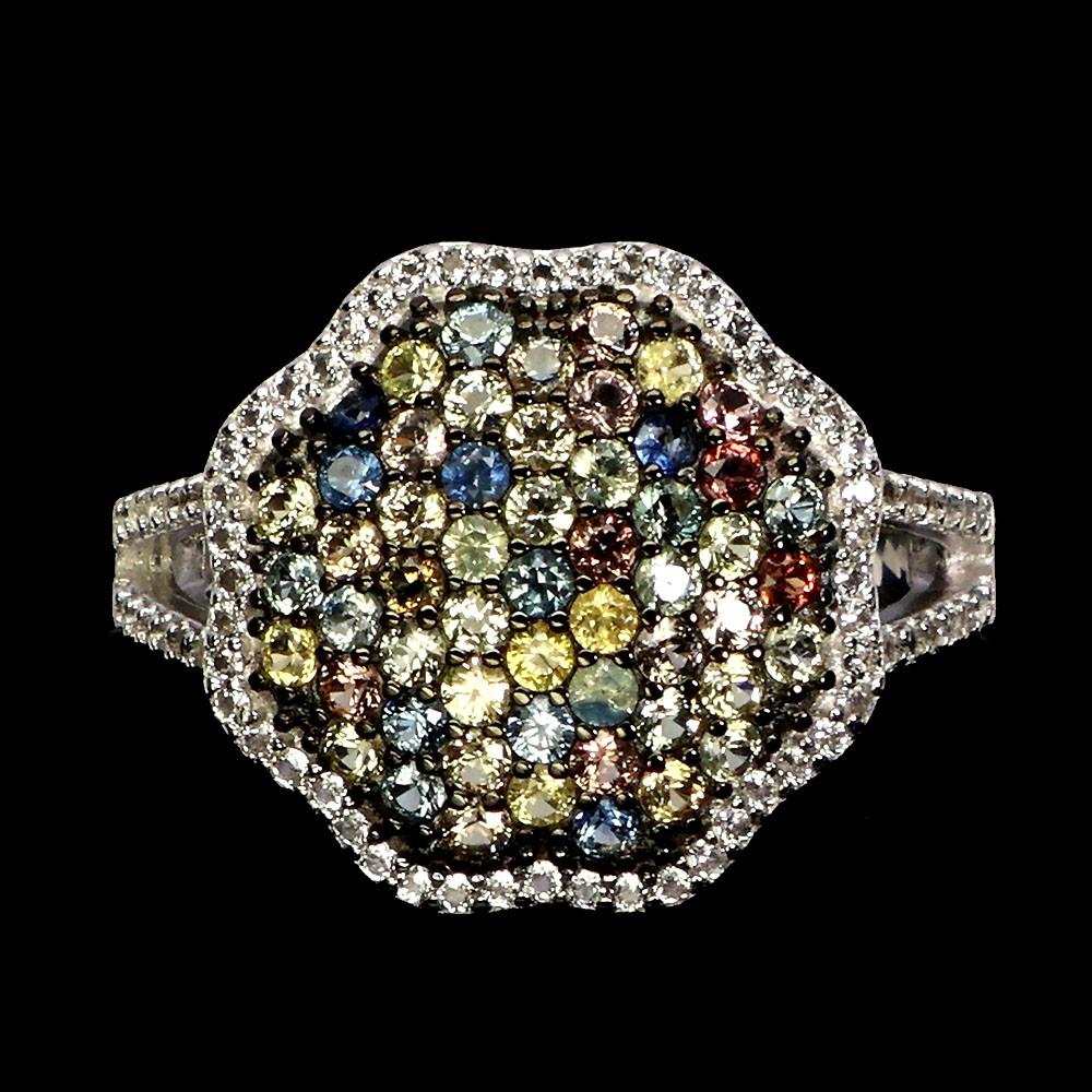 2.00 Carats Multi-Colored Sapphire Ring | $980 Estimated Retail Value (UGL Cert) | Brand New at PristineAuction.com 2.00 Carats Multi-Colored Sapphire Ring | $980 Estimated Retail Value (UGL Cert) | Brand New at PristineAuction.com