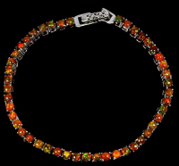 4.60 Carats Black Opal Bracelet | $1,750 Estimated Retail Value (UGL Cert) | Brand New at PristineAuction.com