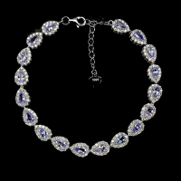 6.20 Carats Tanzanite Bracelet | $2,200 Estimated Retail Value (UGL Cert) | Brand New at PristineAuction.com