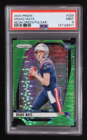 Drake Maye 2024 Panini Prizm Neon Green Pulsar #329 RC (PSA 9) at PristineAuction.com