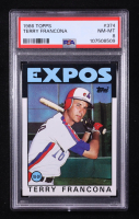 Terry Francona 1986 Topps #374 (PSA 8) at PristineAuction.com
