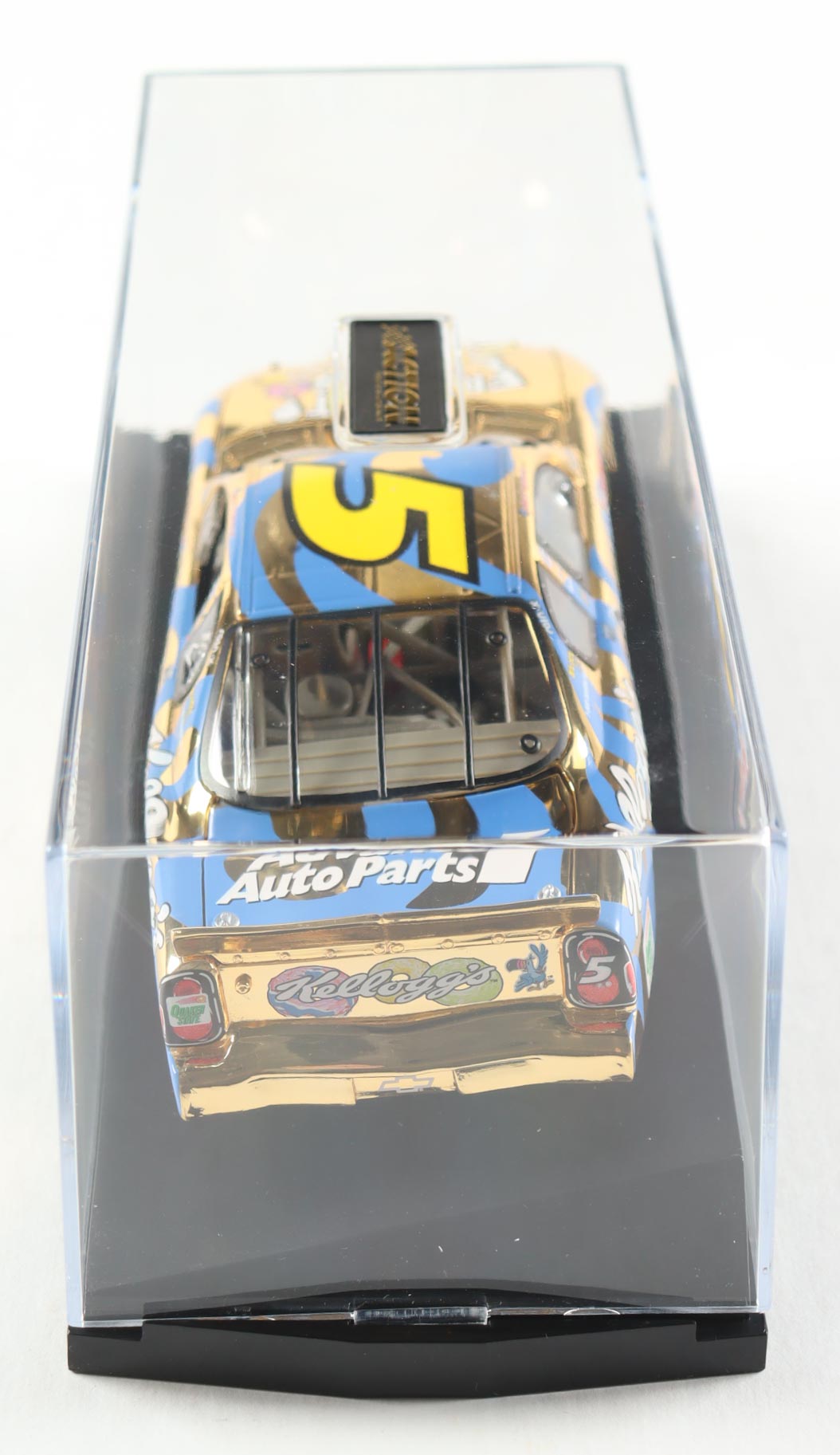 Terry Labonte NASCAR #5 Kellogg's / Cherry Berry Swirls 2000 Monte Carlo 1:24 Scale 24kt Gold Die-cast Car at PristineAuction.com Terry Labonte NASCAR #5 Kellogg's / Cherry Berry Swirls 2000 Monte Carlo 1:24 Scale 24kt Gold Die-cast Car at PristineAuction.com