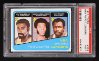Wilt Chamberlain / Kareem Abdul Jabbar / Walt Bellamy 1972 Topps NBA FG Pct. Leaders #173 (PSA 7) at PristineAuction.com