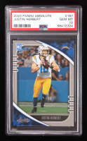 Justin Herbert 2020 Panini Absolute #167 RC (PSA 10) at PristineAuction.com