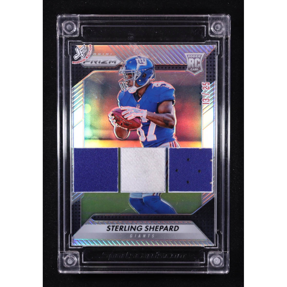 Sterling Shepard 2024-25 Jersey Fusion Rookie Edition #SS19 at PristineAuction.com