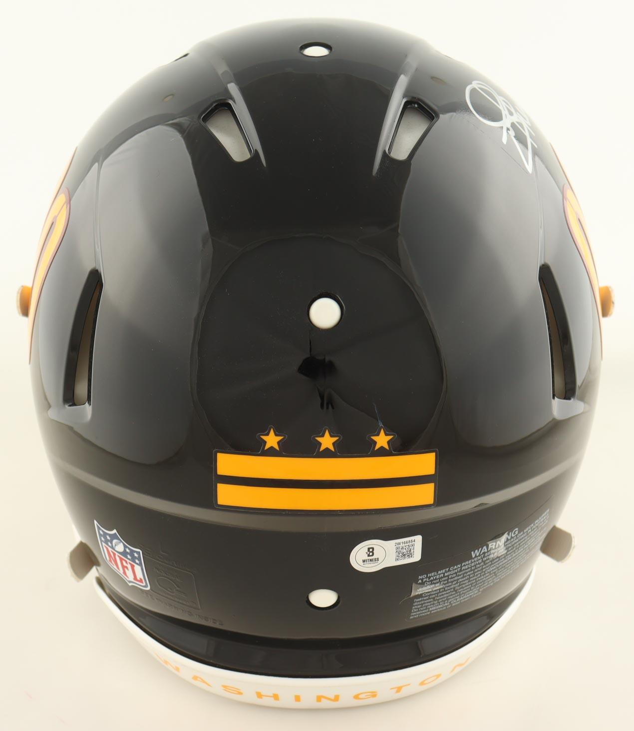 Joe Thesiman Signed Commanders Alternate Full-Size Authentic On-Field Speed Helmet Inscribed "83 MVP" (Beckett) at PristineAuction.com Joe Thesiman Signed Commanders Alternate Full-Size Authentic On-Field Speed Helmet Inscribed "83 MVP" (Beckett) at PristineAuction.com