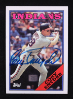 Cory Snyder Signed 1988 Topps #620 (JSA) at PristineAuction.com