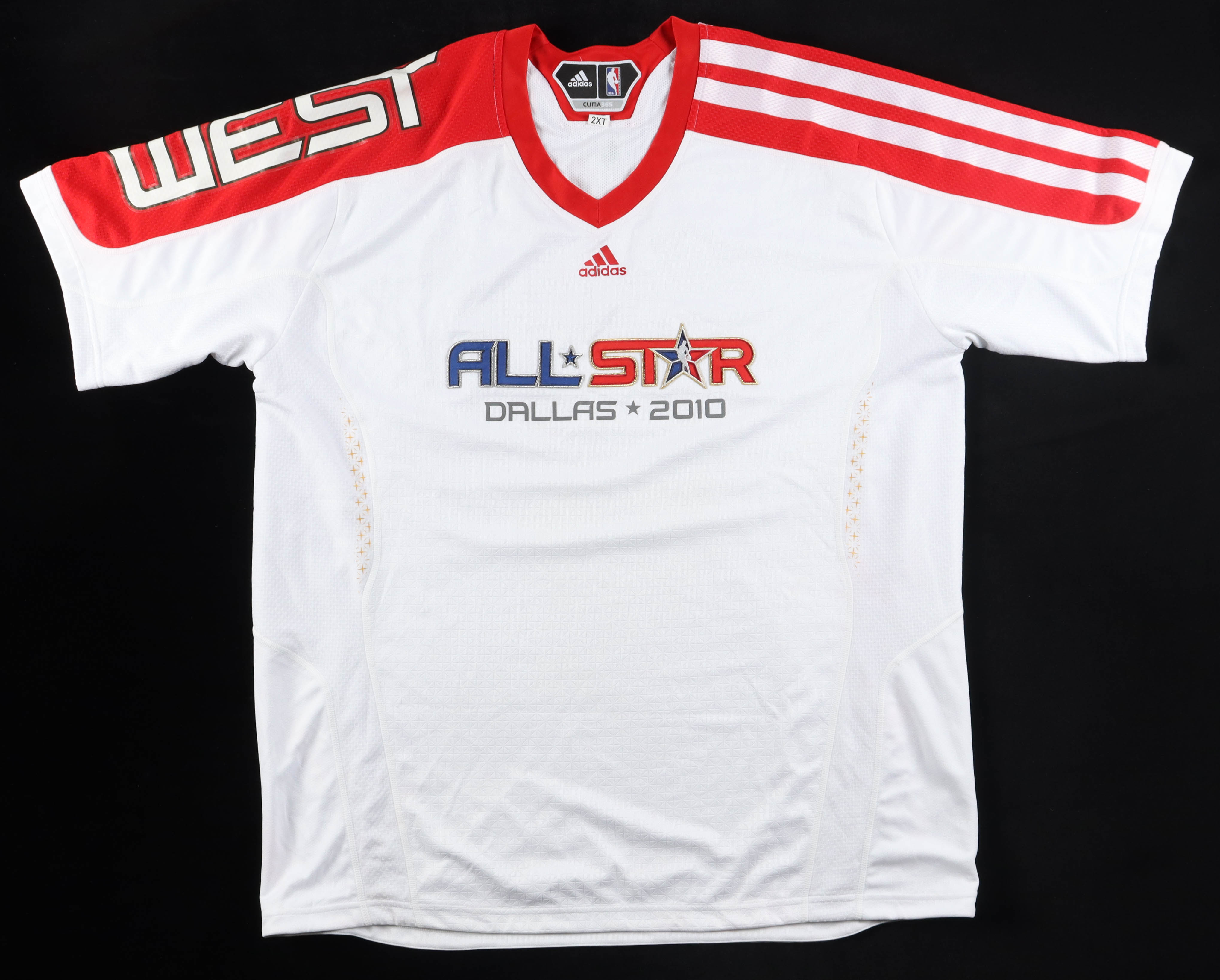 Kobe Bryant Player-Worn 2010 All-Star Game Adidas Shooting Shirt (Grey Flannel LOA) at PristineAuction.com Kobe Bryant Player-Worn 2010 All-Star Game Adidas Shooting Shirt (Grey Flannel LOA) at PristineAuction.com