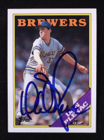 Dan Plesac Signed 1988 Topps #670 (JSA) at PristineAuction.com