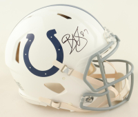 Reggie Wayne Signed Colts Full-Size Authentic On-Field Speed Helmet (PSA) at PristineAuction.com