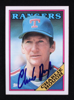 Charlie Hough Signed 1988 Topps #680 (JSA) at PristineAuction.com