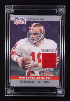 Joe Montana 2025 Jersey Fusion Football #JM49 at PristineAuction.com