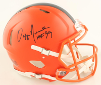 Ozzie Newsome Signed Browns Full-Size Authentic On-Field Speed Helmet Inscribed "HOF 99" (Beckett) at PristineAuction.com